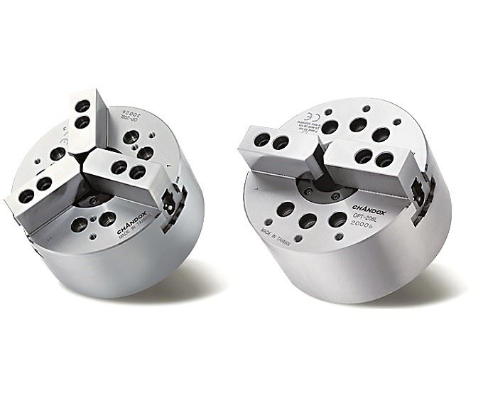 2, 3-Jaw Long Stroke Hollow Power Chucks
