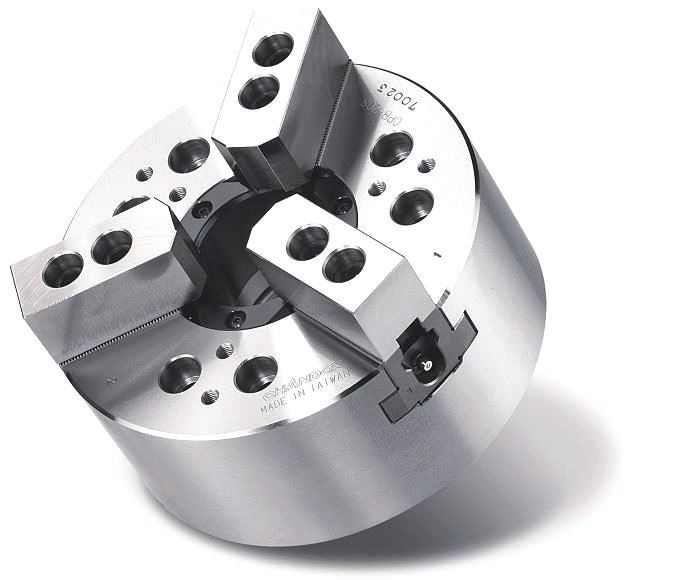 3-Jaw Large Through Hole High Speed Power Chuck