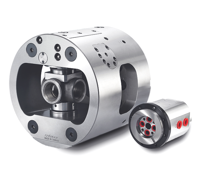 Indexing Chuck/Hydraulic feed tube